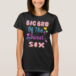 Camiseta BIG BRO Da Doce Festa de aniversário Rosquinha 6 6