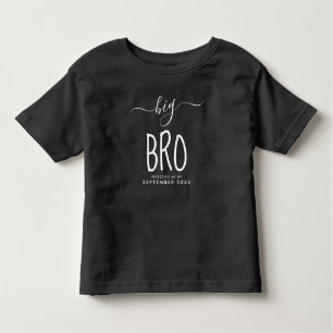 Camiseta Big Bro   Diversão personalizada do lançamento do 