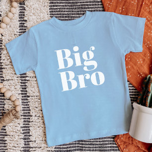 Camiseta Big Bro Família Irmão Correspondente