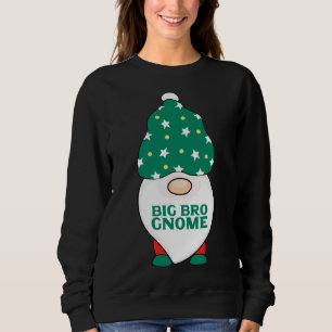 Camiseta Big Bro Gnomo Irmão Gnomos Correspondendo ao Natal