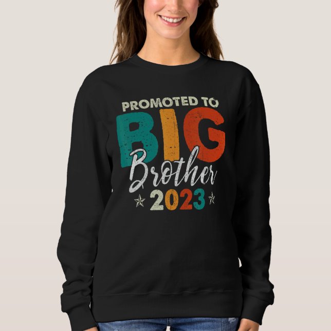 Camiseta Big Brother 2023 For Toddler Youth Pregnancy Annou (Frente)