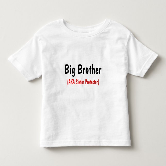 Camiseta Big Brother (AKA Protetor Irmã) (Frente)