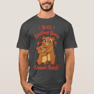Camiseta Big Brother Bear Conhece a melhor família de amor 