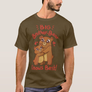 Camiseta Big Brother-Bear Conhece a melhor família de amor 