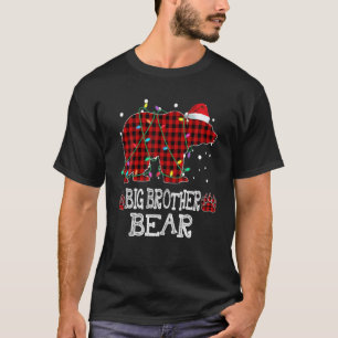 Camiseta Big Brother Bear Red Buffalo Xadrez Big Brother Be