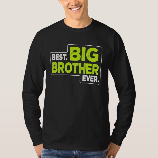 Camiseta Big Brother Best Big Brother Ever (Frente)