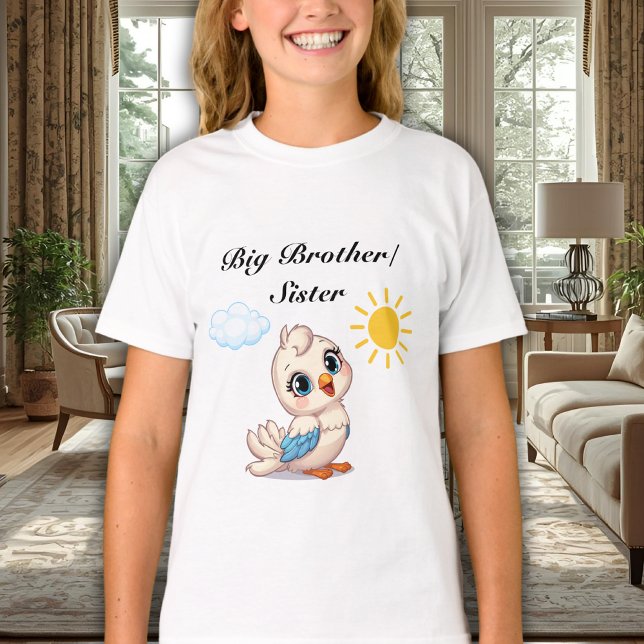 Camiseta "Big Brother" / "Big Sister" Sweatshirt  (Criador carregado)
