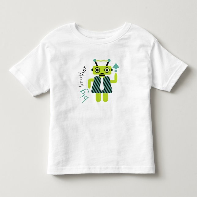 Camiseta Big Brother Bipando o Robô (Frente)