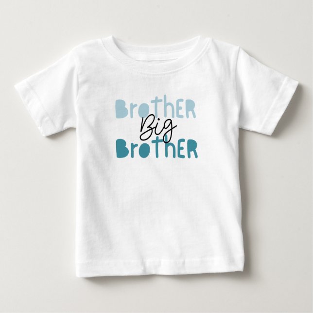 Camiseta Big Brother. Companheira da Lil' Brother  (Frente)