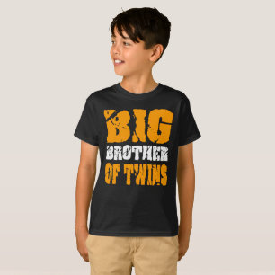 Camiseta Big Brother De Gêmeos Mais Velhos, Irmão Gift...