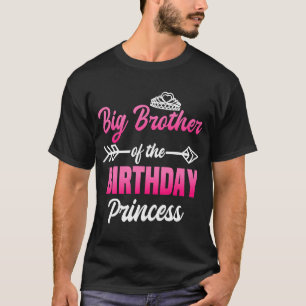 Camiseta Big Brother do aniversário da Princesa Festa de Pr
