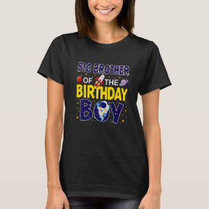 Camiseta Big Brother Do Aniversário Do Espaço Exterior Bday
