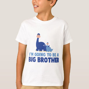 Camiseta big brother do dinossauro a ser azul NOVO