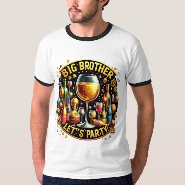 Camiseta Big Brother, é o tempo das ondas (Frente)