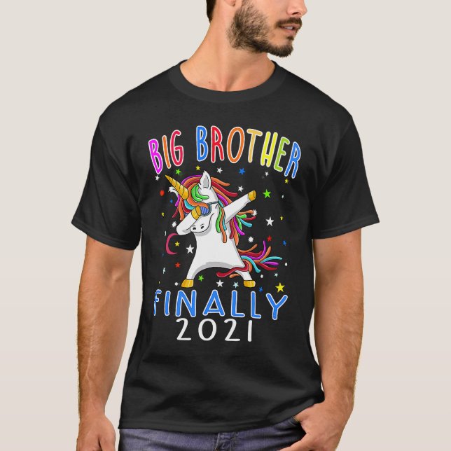Camiseta Big Brother Finally 2021 Unicorn (Frente)