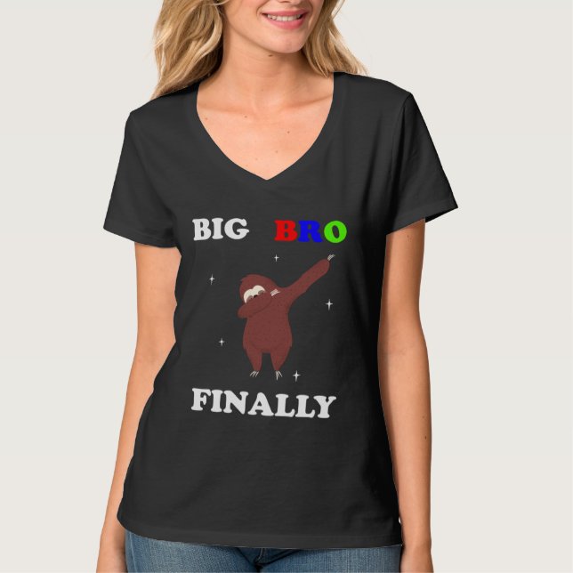Camiseta Big Brother Finally Sloth Announcement (Frente)