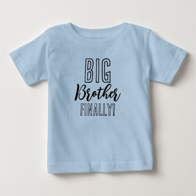 Camiseta Big Brother Finalmente Encontrando o Irmão (Frente)