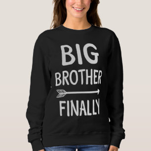 Camiseta Big Brother Finalmente Para Meninos E Irmãos Mais