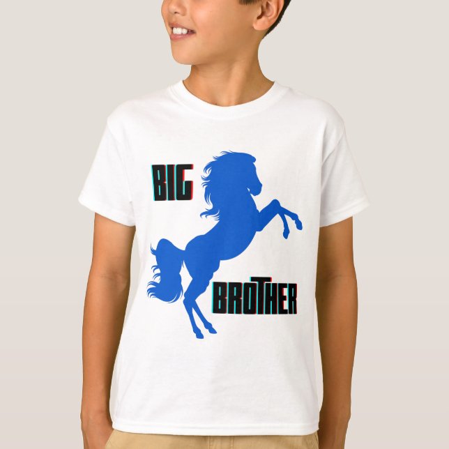 Camiseta Big Brother Horse Rearing (Frente)