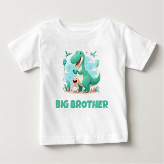 CAMISETA BIG BROTHER KIDY BEBÊ COM T-REX