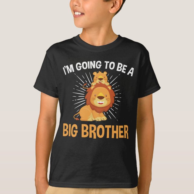 Camiseta Big Brother Lion Boys (Frente)