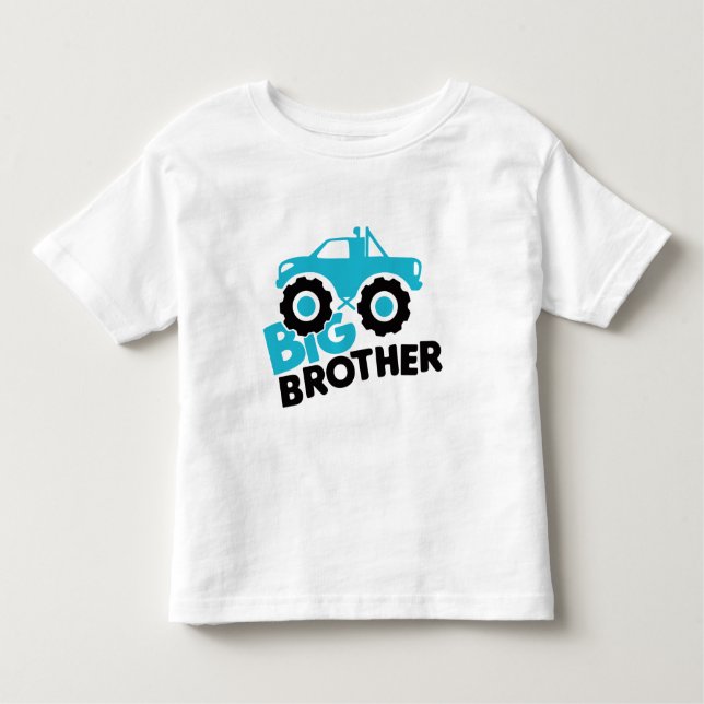 Camiseta Big Brother Monster Truck (Frente)