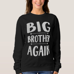 Camiseta Big Brother Novamente Bonito Boho Irmão Gritante A