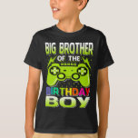 Camiseta BIG BROTHER Of The Birthday Boy Matching Video Gam<br><div class="desc">Jogo de Aniversário,  Jogador de Aniversário,  Jogo de Vídeo de Aniversário,  Jogo de Aniversário,  Jogo de Aniversário,  Jogo de Rapazes de Aniversário,  Jogo de Correspondência Familiar,  Grande Irmão Do Jovem de Aniversário Que Corresponde Ao Vídeo Jogador de Aniversário</div>