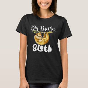 Camiseta Big Brother Sloth Correspondente Família Cortante 