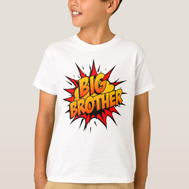 Camiseta Big Brother Super Hero (Frente)