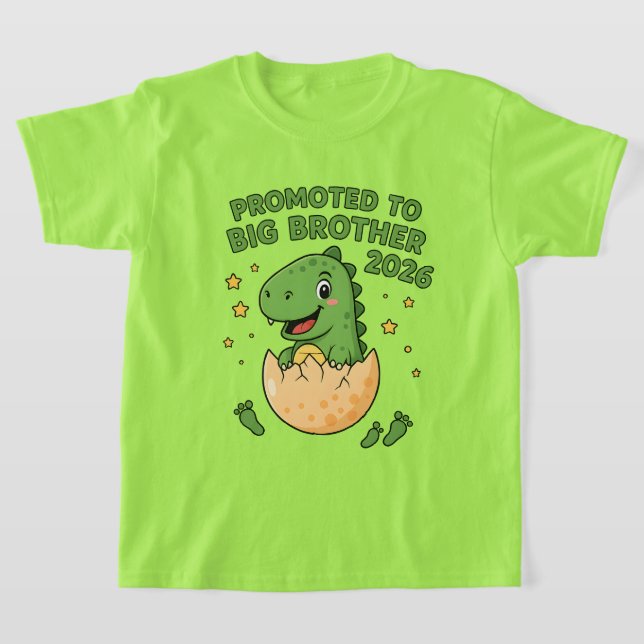 Camiseta Big Brother to Be 2026 Promoted to Big Brother (Postura )