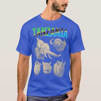 Camiseta Big Cinco Tanzânia Safari