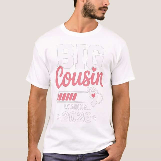 Camiseta Big Cousin Loading 2026 (Frente)