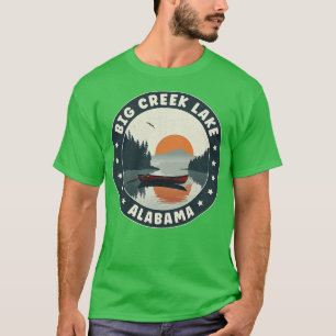 Camiseta Big Creek Lake Alabama Sunset TSirt
