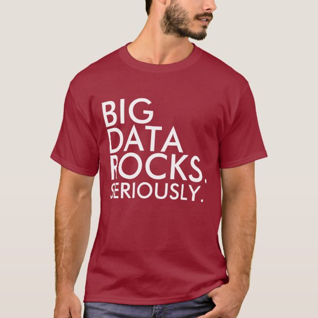 Camiseta Big Data Rocks (Frente)