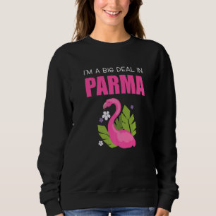 Camiseta Big Deal Sarcastic Funny Parma Ohio Pink Flamingo