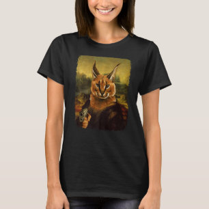Camiseta Big Floppa Memória Engraçado Retro Vintage Caracal