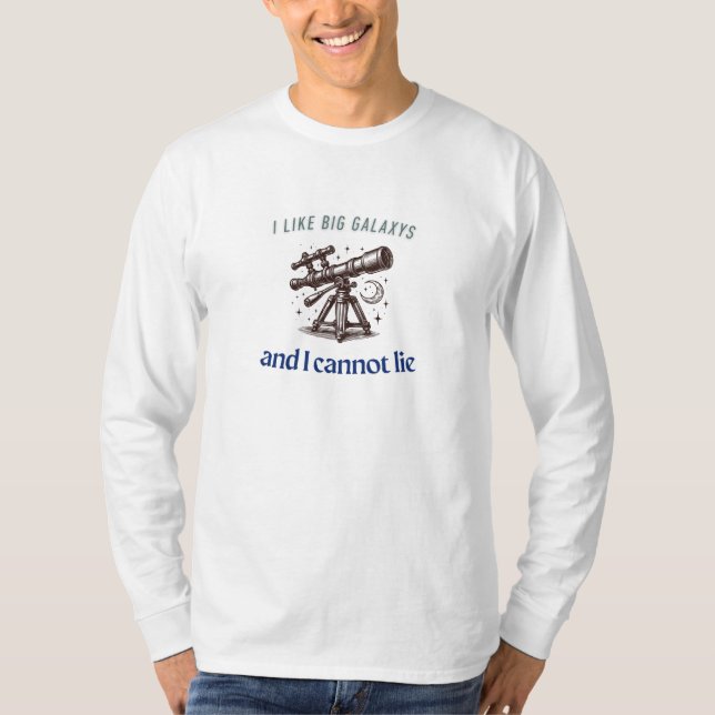 Camiseta Big Galaxys Funny Space (Frente)