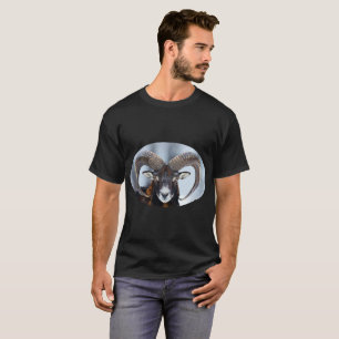 Camiseta Big Horn Ram Sheep - Mouflon