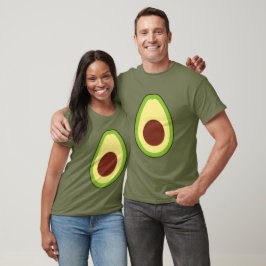 Camiseta Big Jumbo Avocado Costume Preguiçoso