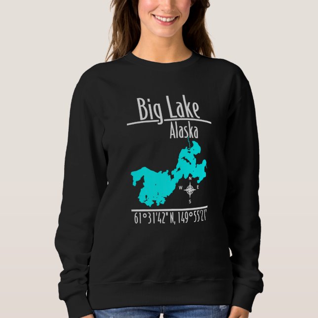 Camiseta Big Lake - Alaska Premium (Frente)