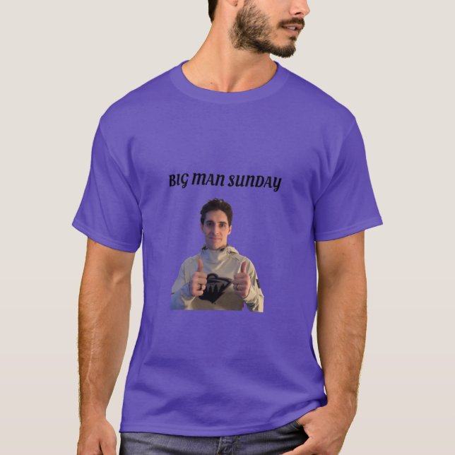 Camiseta Big Man Domingo (Frente)