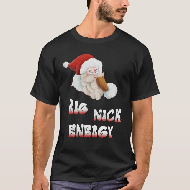 Camiseta Big Nick Energy, Papais noeis (Frente)