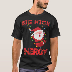 Camiseta Big Nick Energy Papais noeis Bate no Velho Vestido