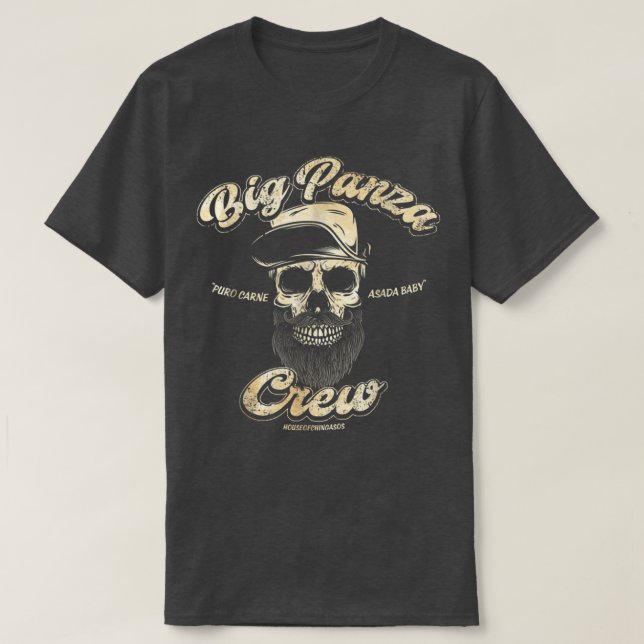Camiseta Big Panza Crew Chingon (Frente do Design)