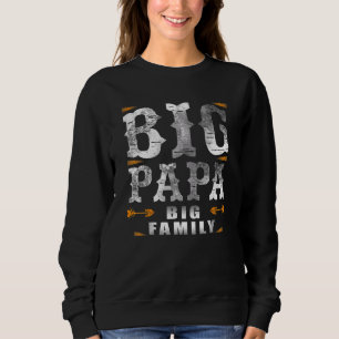 Camiseta Big Papa Big Family Para Homens E Dia Do Pai