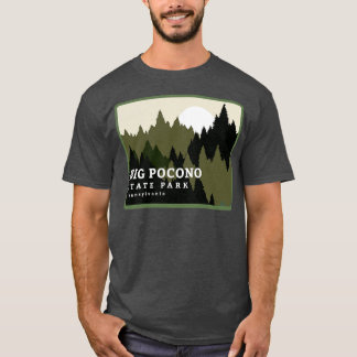 Camiseta Big Pocono State Park Pensilvânia Sunrise