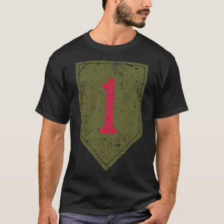 Camiseta Big Red One 1rua Divisão de Infância T Shirt - 203