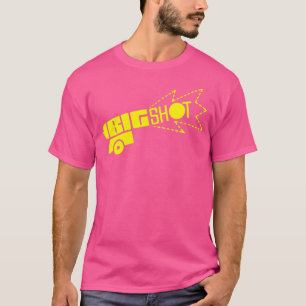 Camiseta Big Reggae Shot, versão amarela