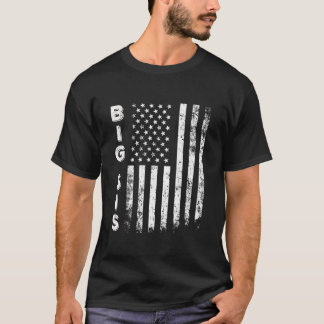 Camiseta Big Sis America Bandeira Dia 4 de julho Mulher